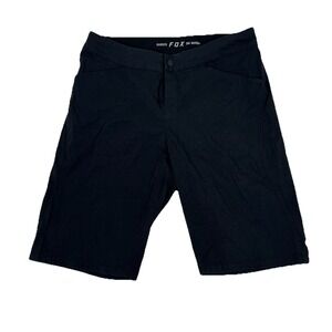 Fox Ranger Shorts Mens 34 Mountain Bike MTB Cycling 12 Inch Inseam Black
